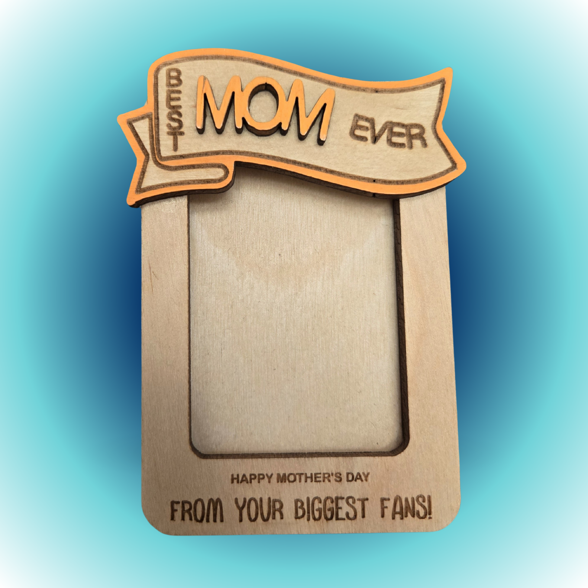 Custom engraved wooden plaque - award recognition gift - laser engraving Jacksonville NC